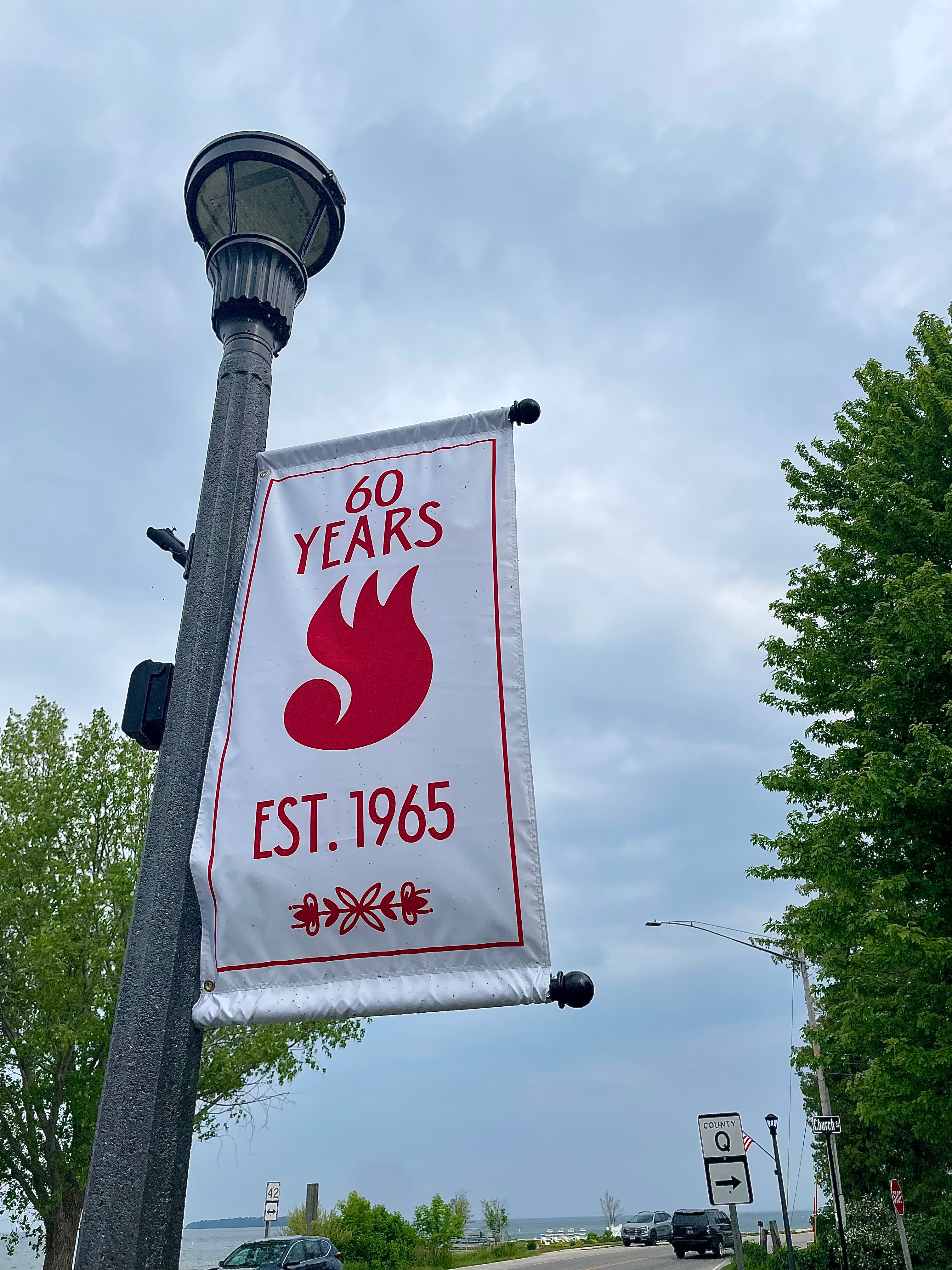 60th Anniversary Fyr Bal Banner **only 10 ever made**
