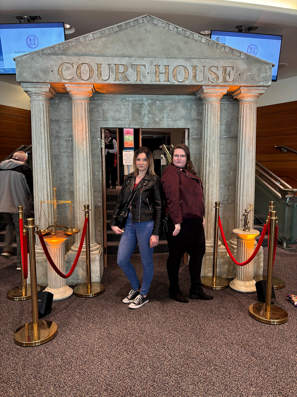 Murder Trial Tonight Court Entrance
