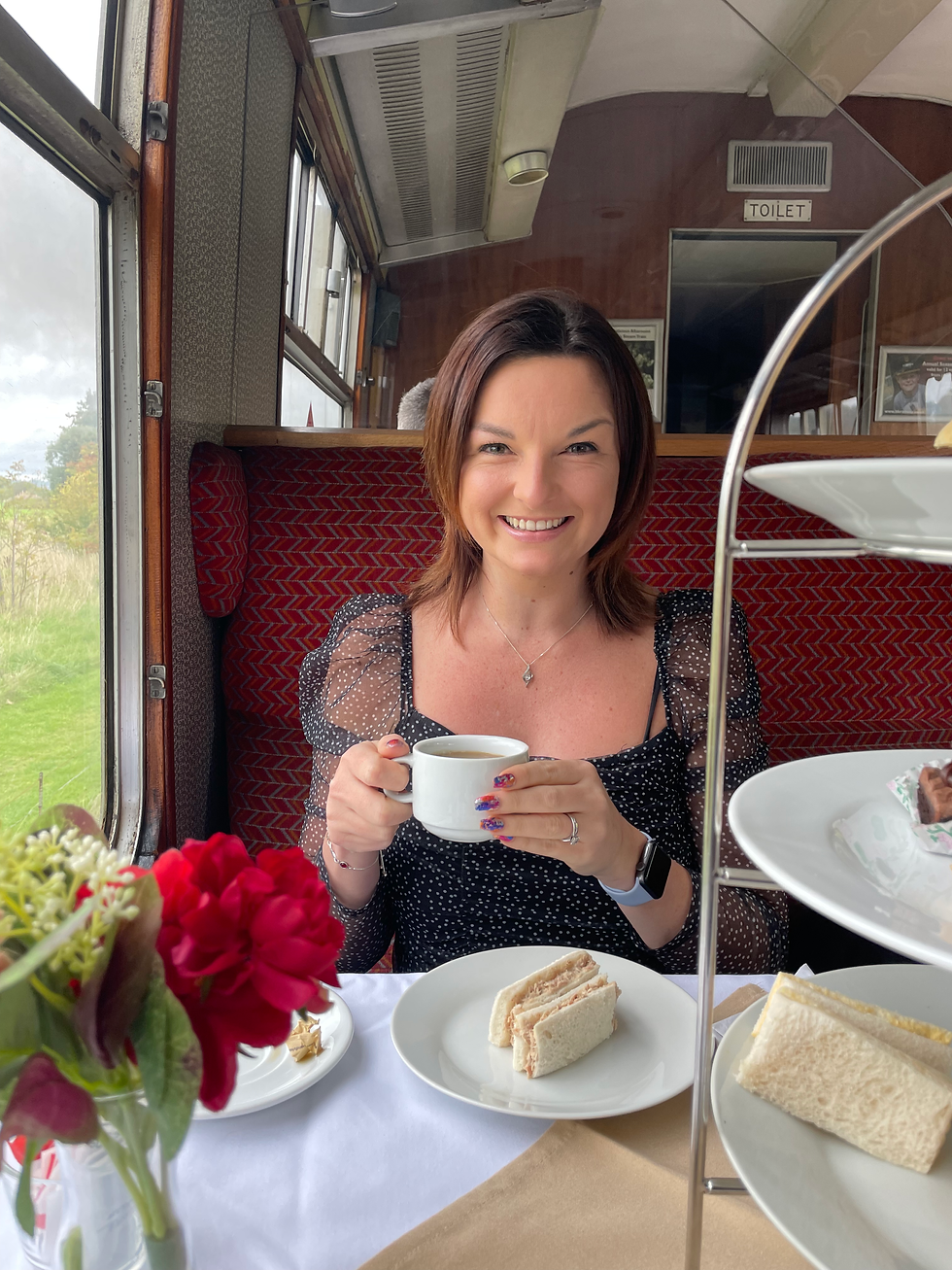 All Aboard the Afternoon Tea Express!