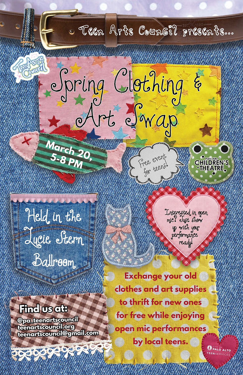 Spring Clothing & Art Swap