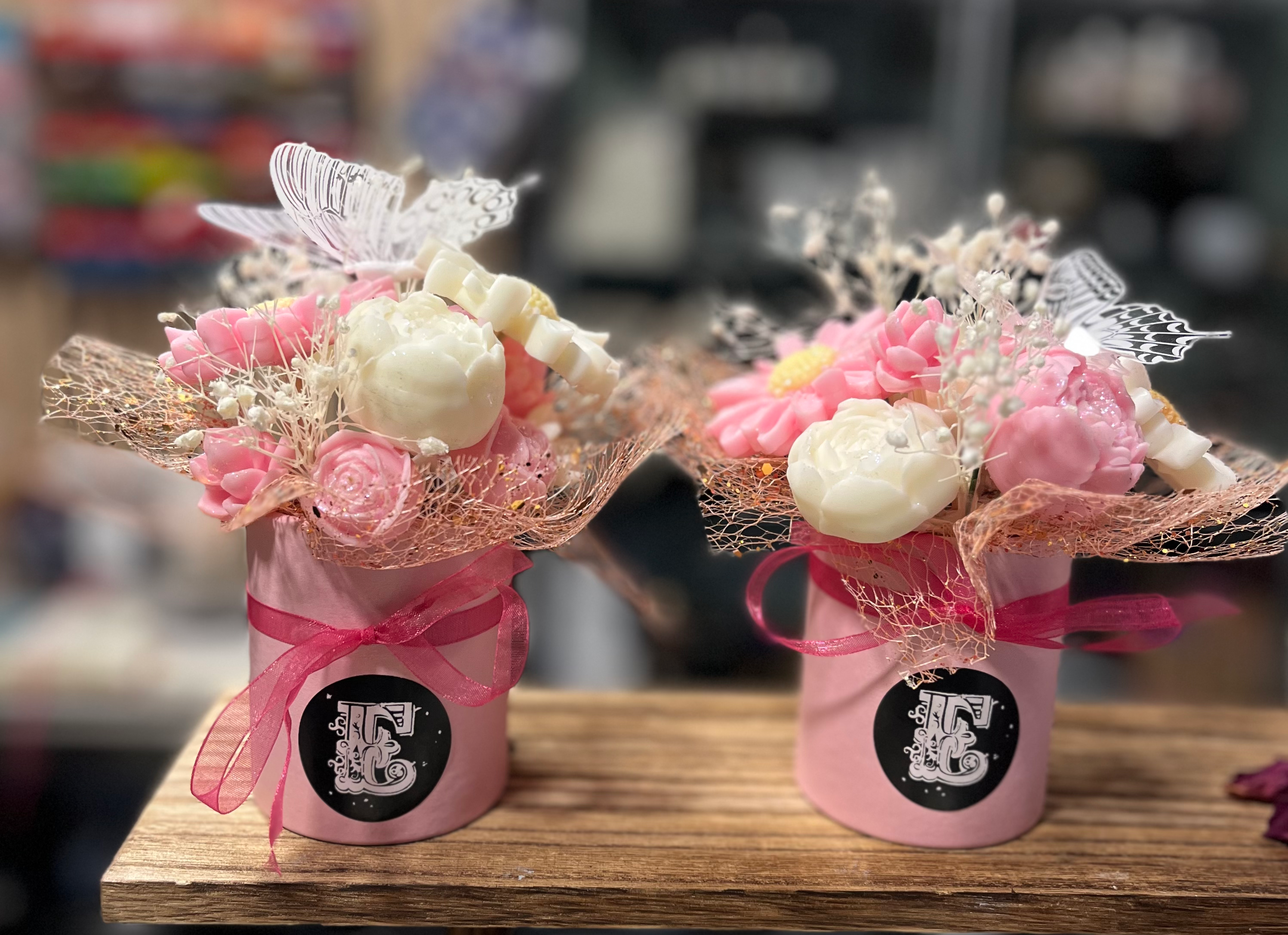 Mini Wax melt floral bouquet