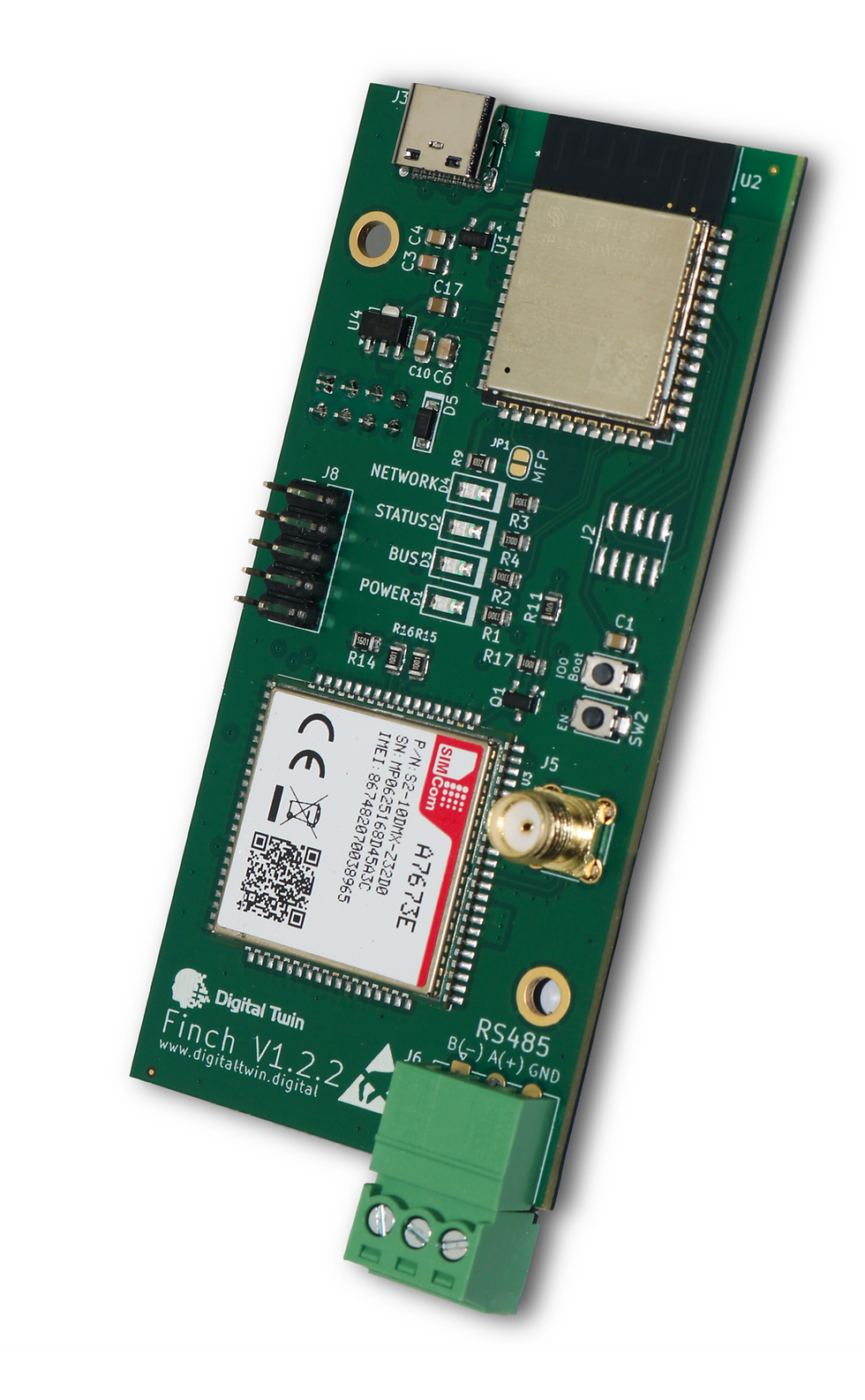 Finch smart IoT device for electrical monitoring with real-time data and remote monitoring and control