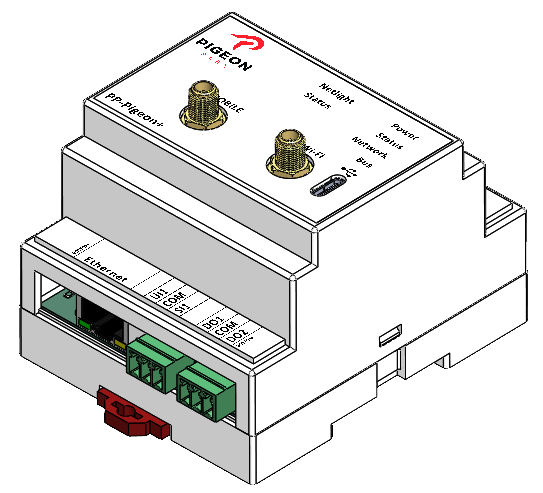 Digital Twin's first-party Pigeon+ hardware used for smart monitoring and control