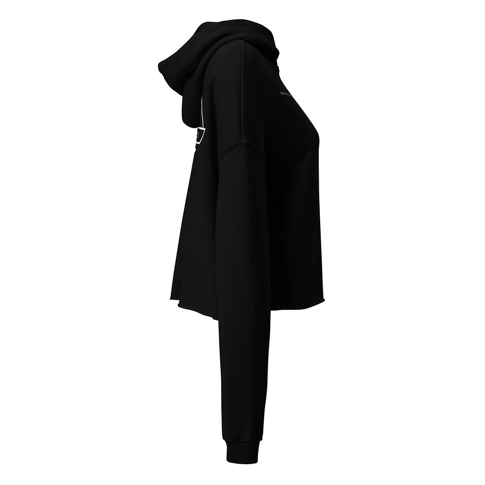 Thumbnail: The Rock Record Cropped Hoodie