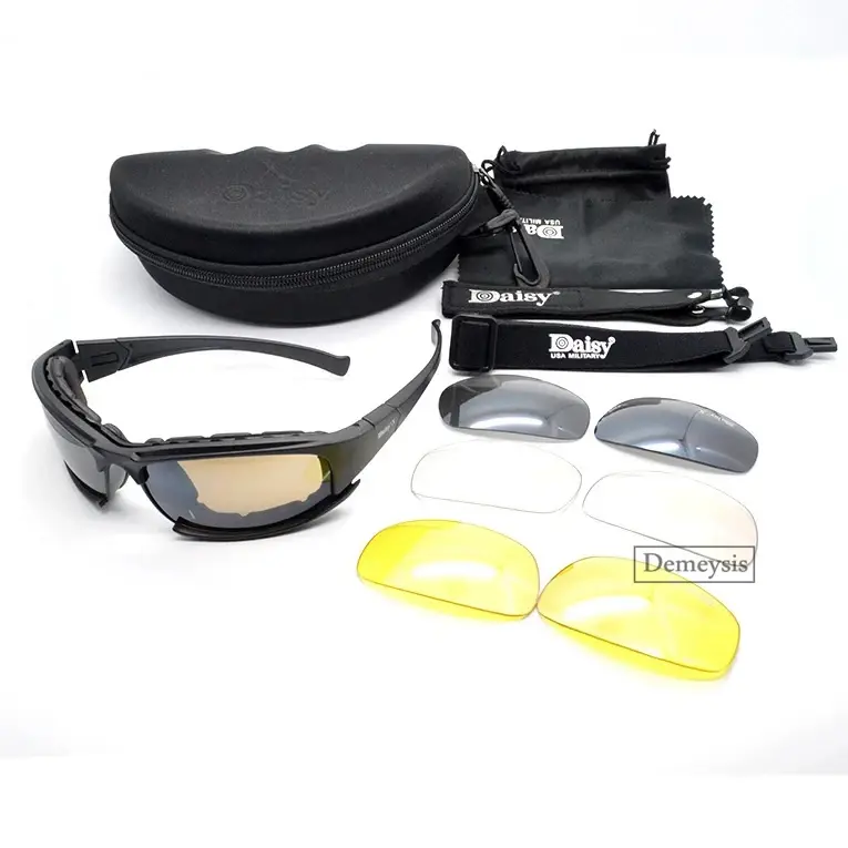 Miniaturbild: Daisy Tactical Polarized Glasses Outdoor Sport Goggles