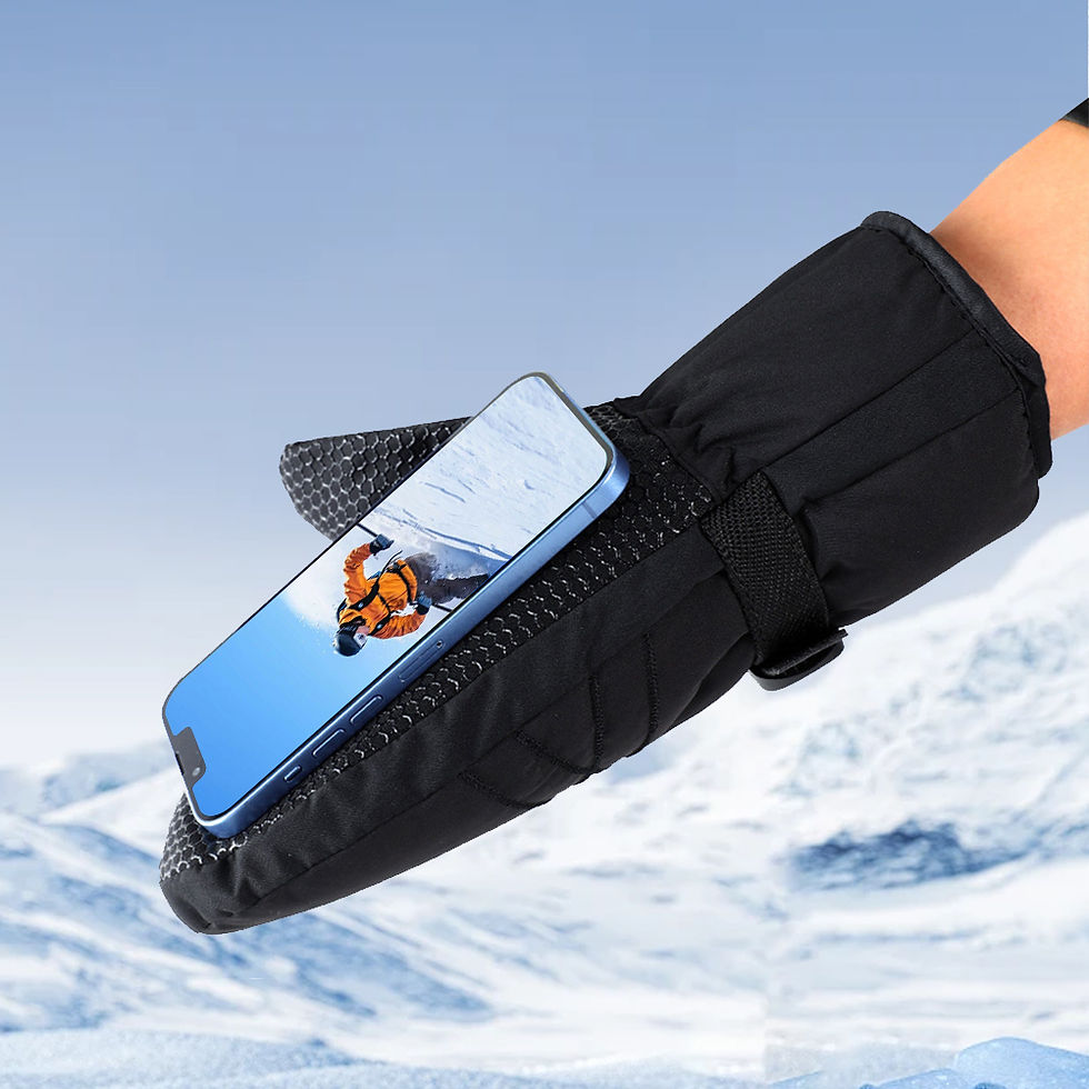 Miniatura: Ski Mittens Waterproof Winter Thermal Touch Screen Gloves Windproof Cycling/Snow