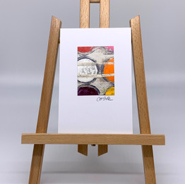 "Circles" Micro Abstract by David Castle