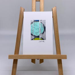 "Circles" Micro Abstract by David Castle