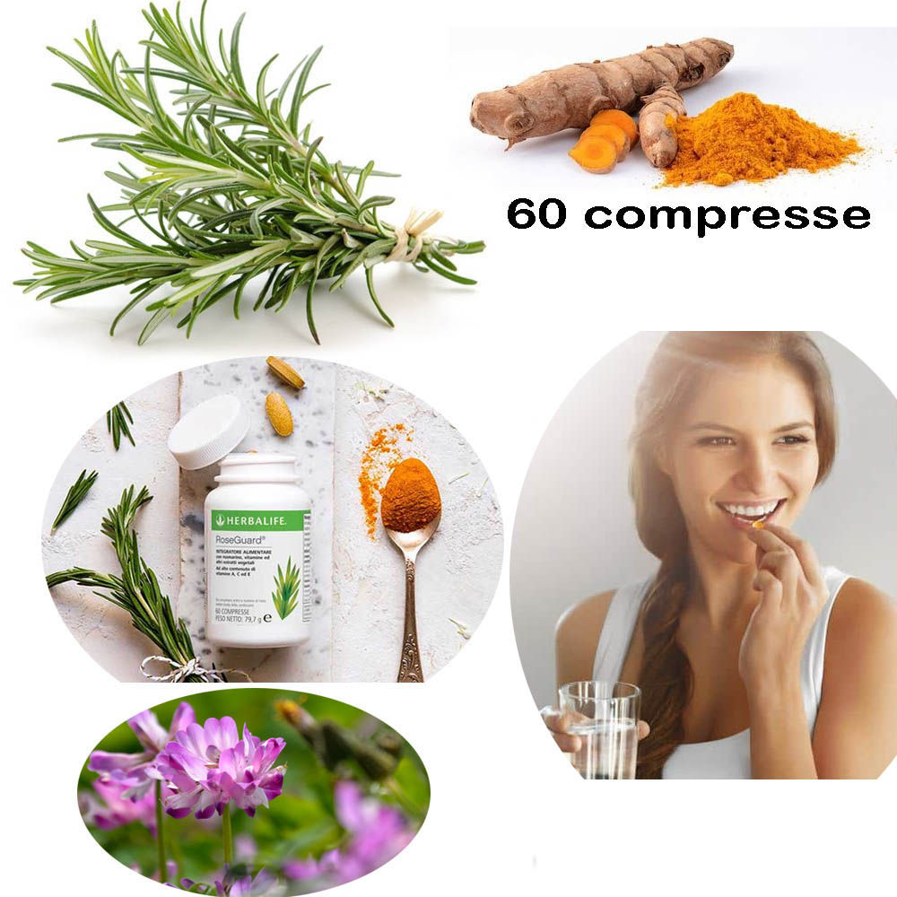 Herbalife Integratore Alimentare Roseguard 60 Compresse