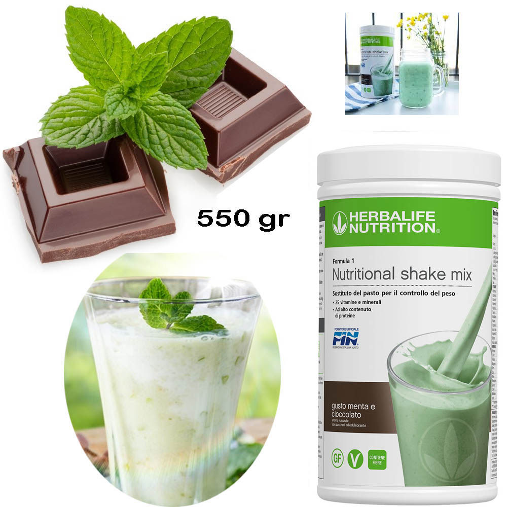 Formula 1 sostituto del pasto Menta e cioccolato 550 g