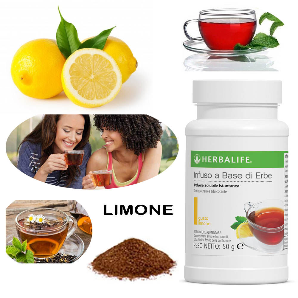 Herbalife Infuso a base di erbe 4 gusti 50gr