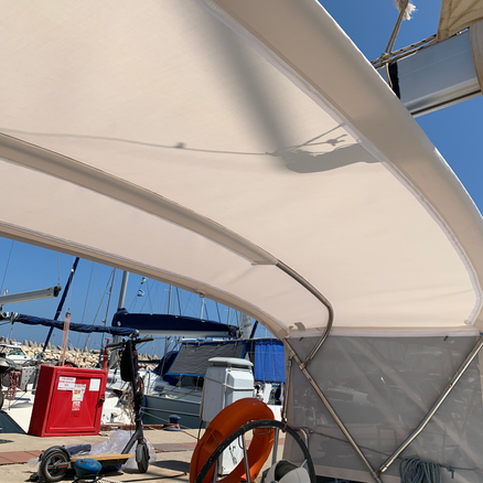 Bimini for yacht canopy for boat (16).HEIC