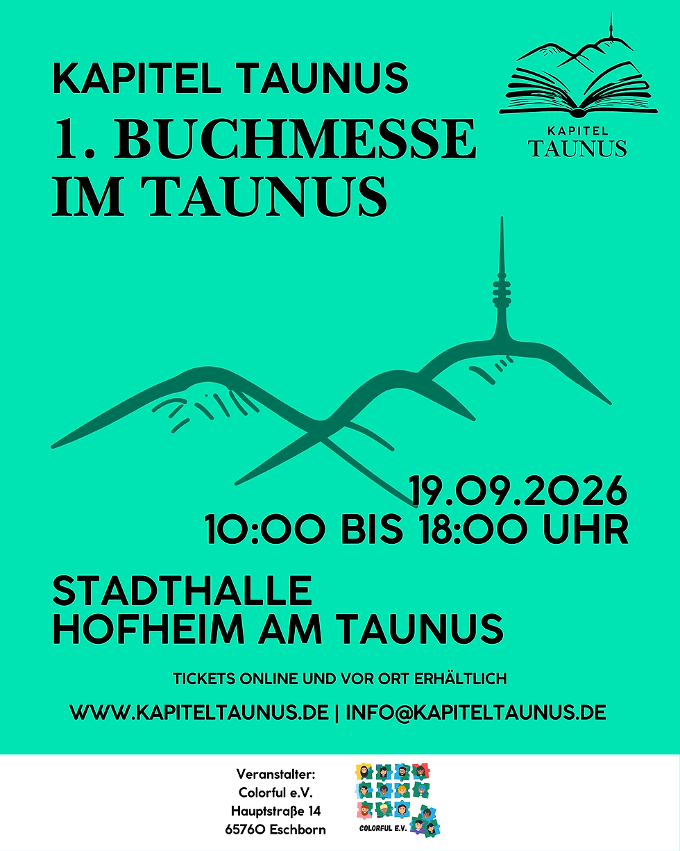 Historikerin und Autorin Dr. Tanja Bernsau stellt auf der 1. Taunus Buchmesse aus