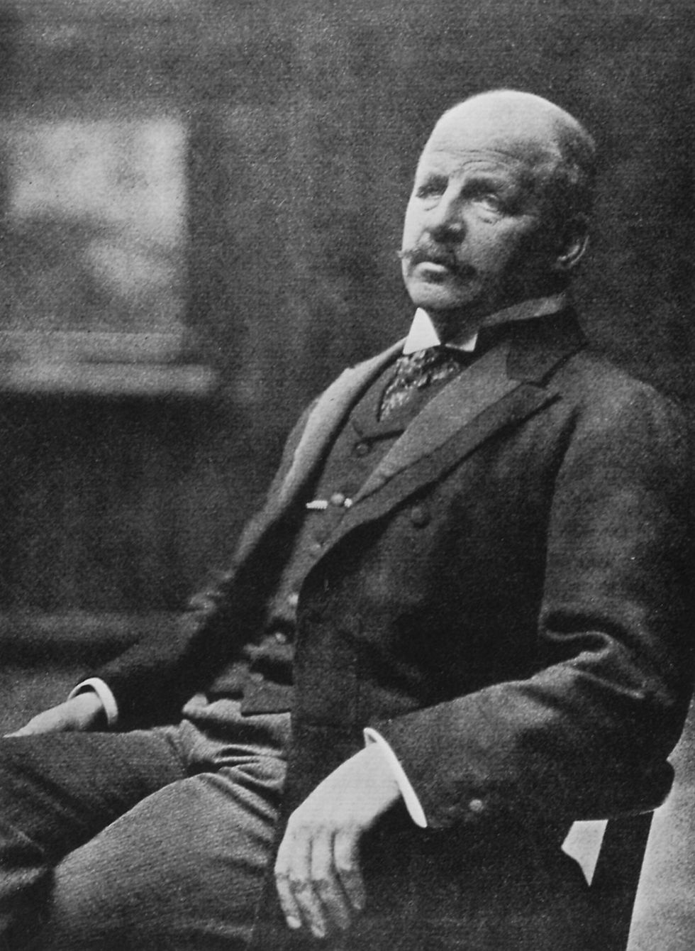 Alfred Lichtwark, Fotografie von Rudolf Dührkoop, 1899, Bildquelle: Wikipedia