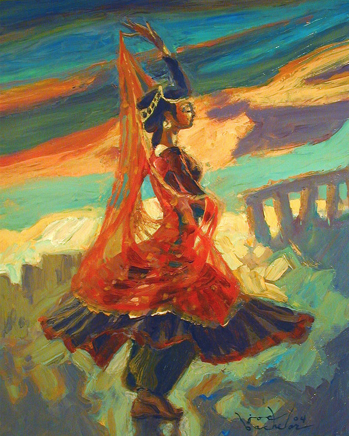Tribal Dancer Study