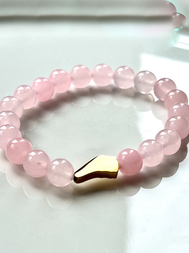Banz Rose Quartz Beads Bracelet