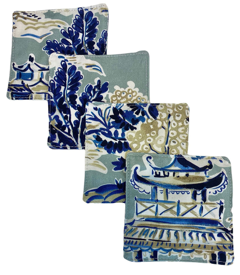 Thumbnail: Set of 4 Cocktail Napkins (Digital Download DIY Instructions)