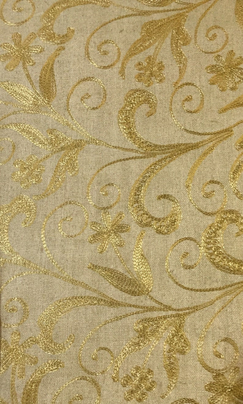 Thumbnail: Gold Raw Silk