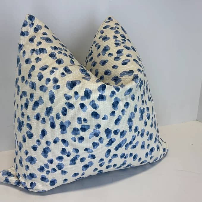 Thumbnail: Blue Mira Pillow Cover