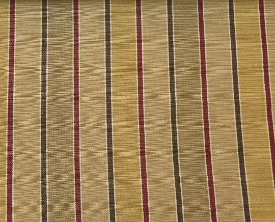 Tan/Red Stripe - Sunbrella