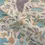 Thumbnail: Shalimar aqua and leaf fabric by brunschwig and fils