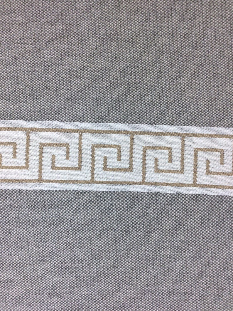 Thumbnail: Sunbrella Greek Key Smoke