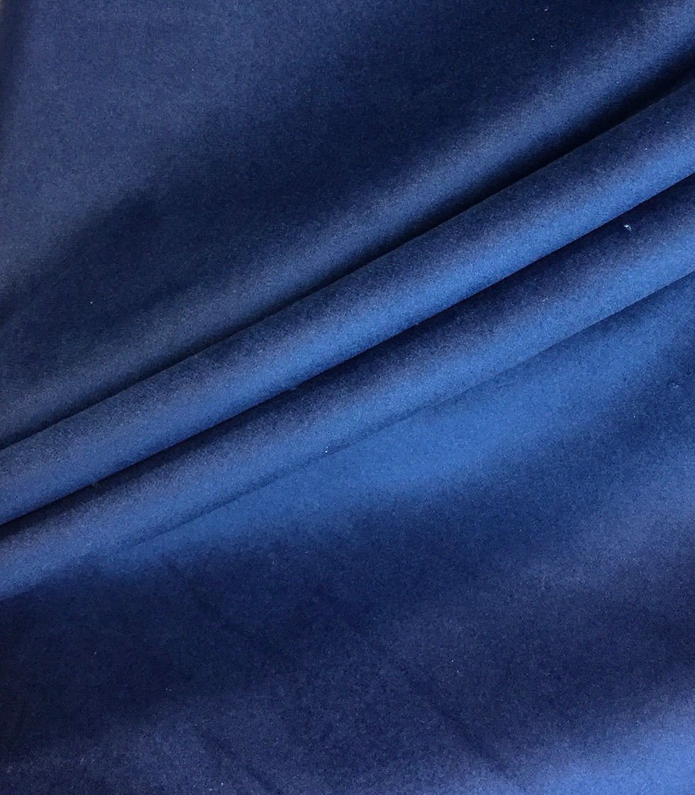 Thumbnail: Deep Blue Navy Velvet