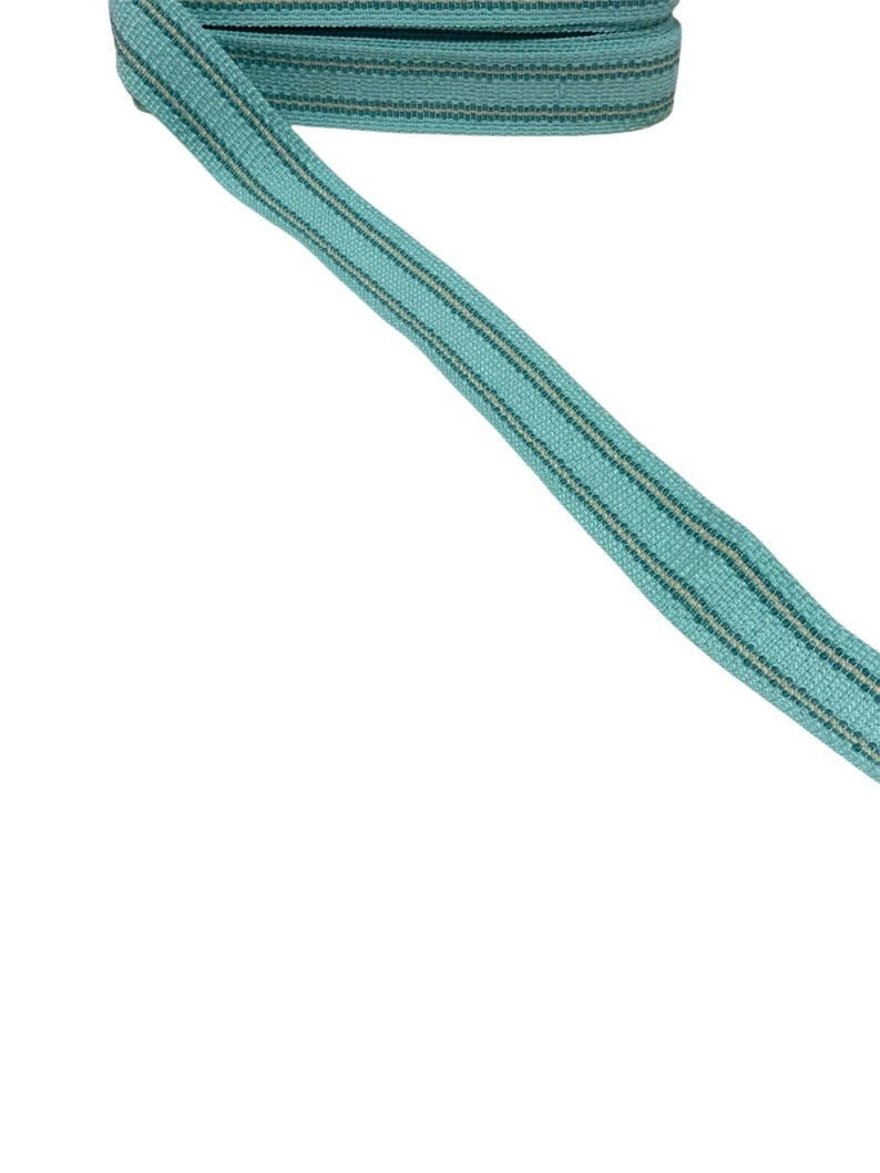 Nautic Stripe Flat Braid Trim