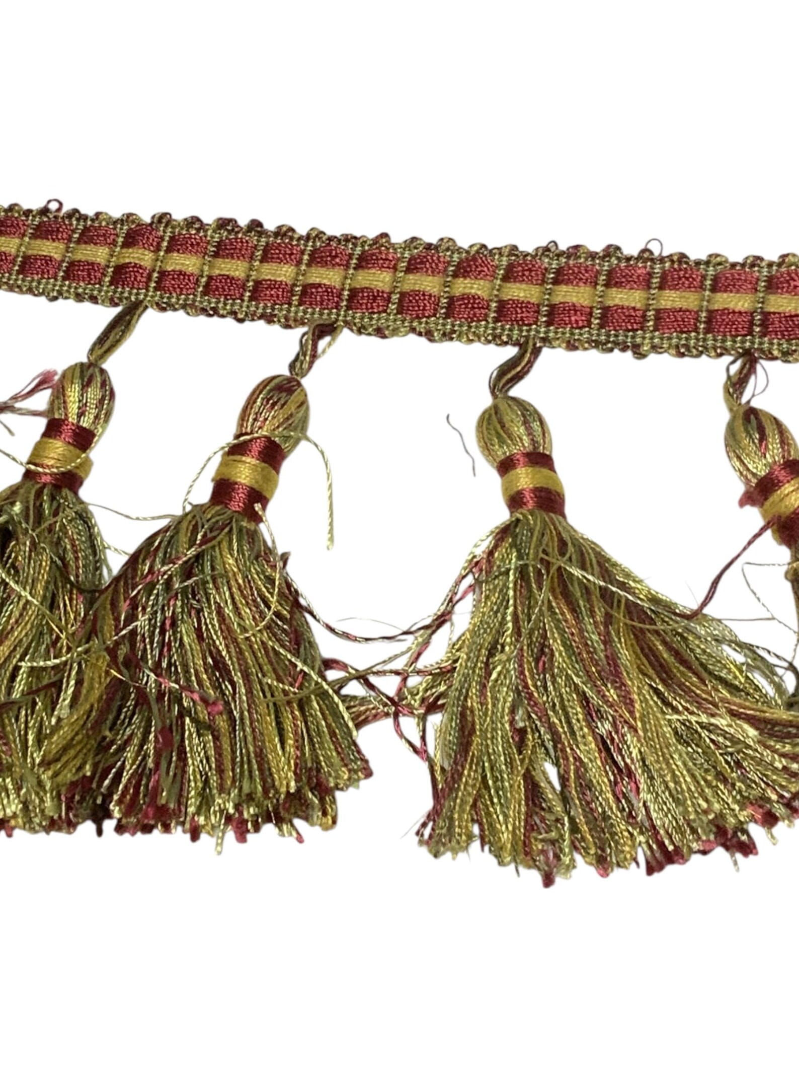 Moonlit Moss - tassel fringe