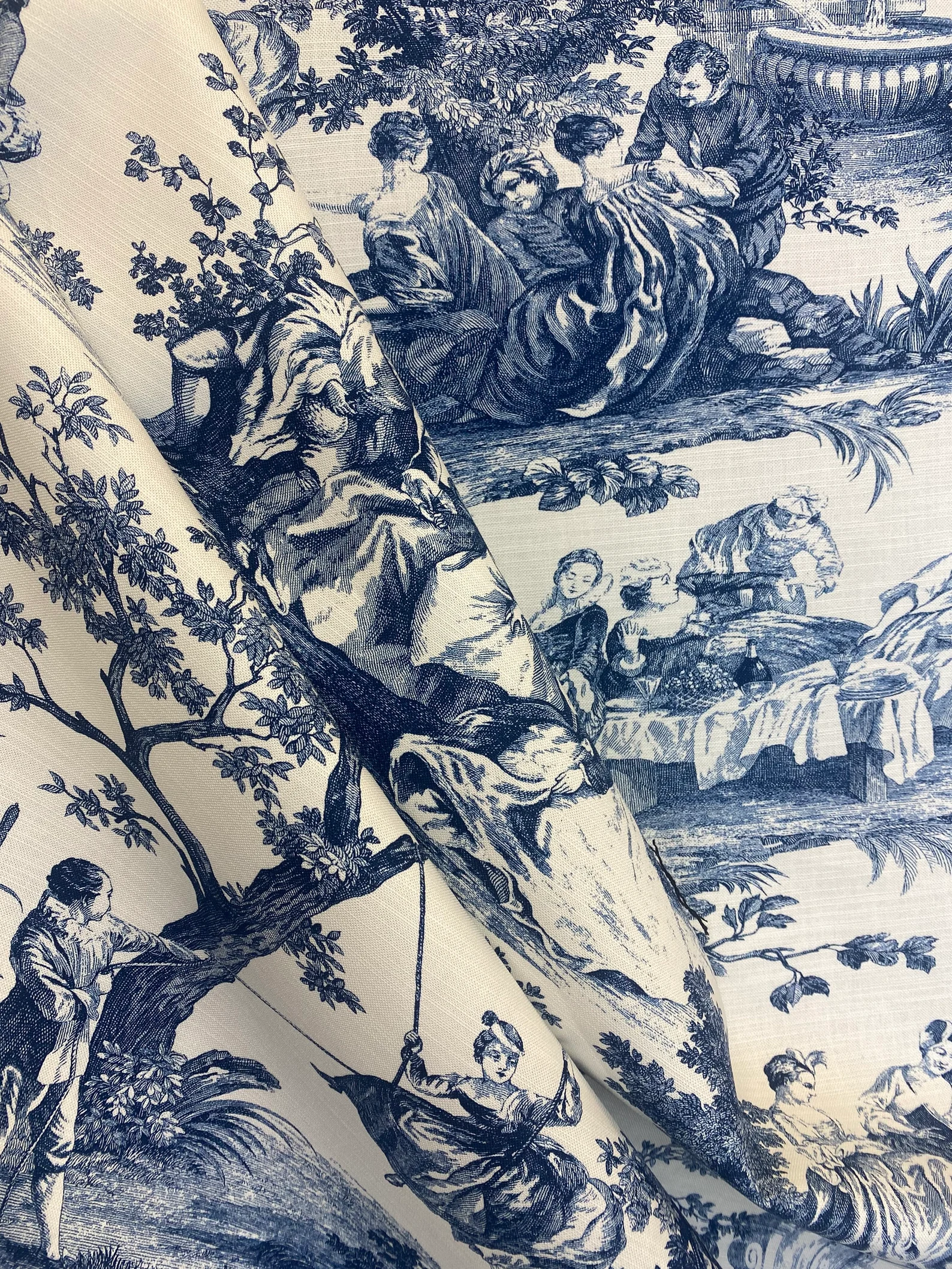 Idyllic Days - Toile Upholstery Fabric