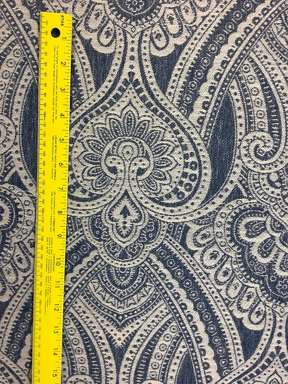 Thumbnail: Blue Damask Paisley