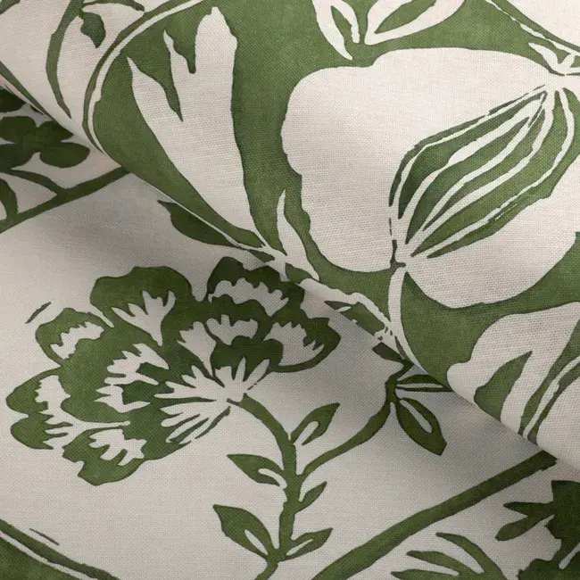 calathea leaf fabric by lee jofa
