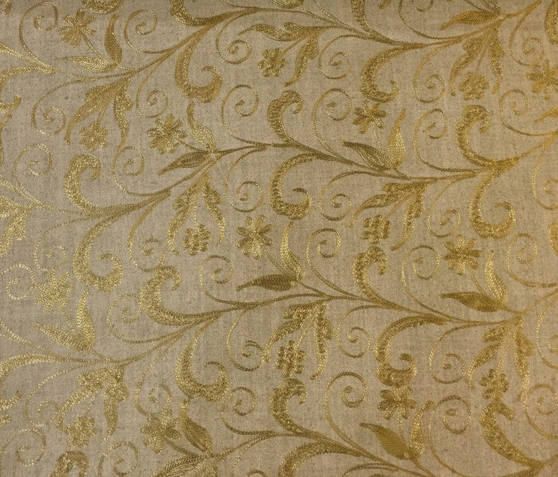 Thumbnail: Gold Raw Silk