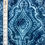 Thumbnail: Diamond Damask Velvet Indigo