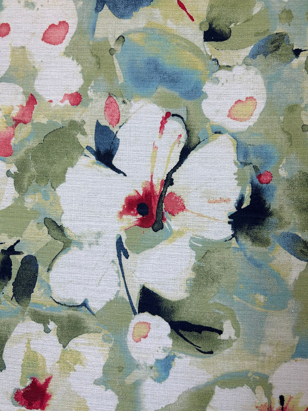Thumbnail: Keoka Superial Floral Upholstery Fabric