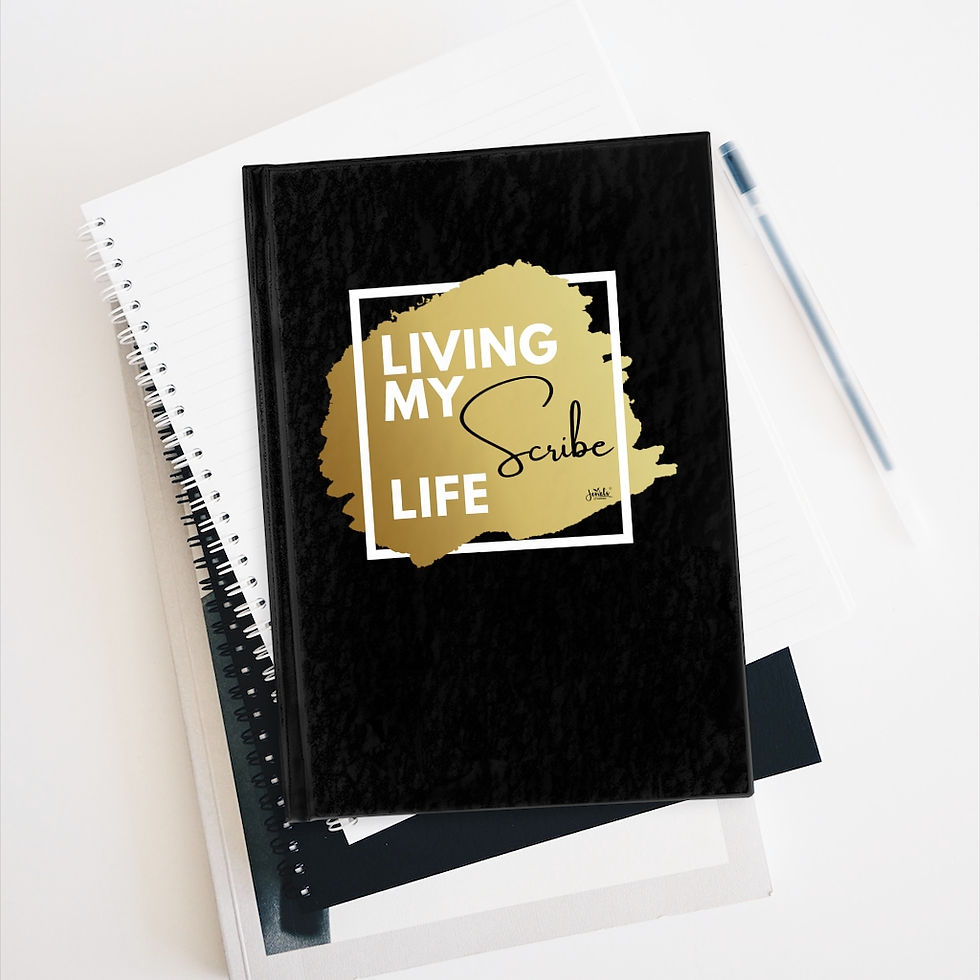 Thumbnail: Living My Scribe Life Journal - Ruled Line