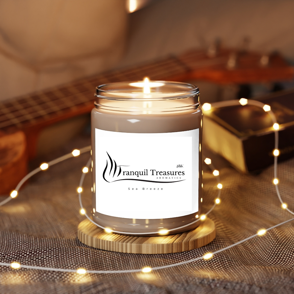 Thumbnail: Tranquil Treasures Aromatics Scented Candles, 9oz