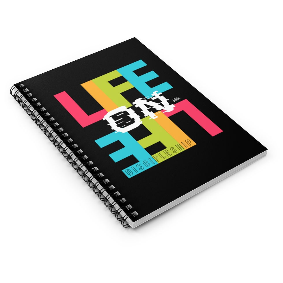 Thumbnail: Life On Life Spiral Notebook - Ruled Line