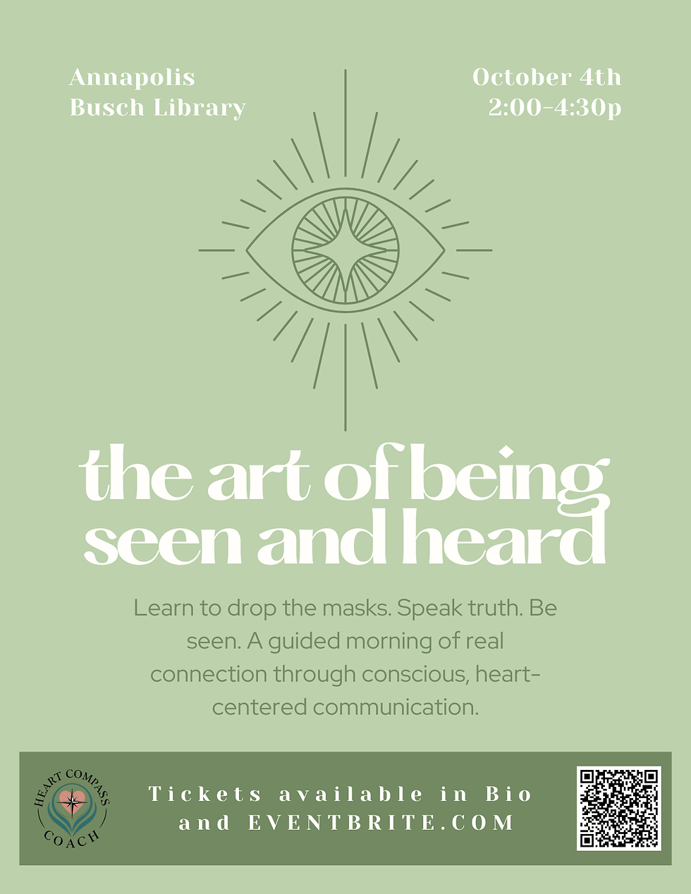 The Art of Being Seen and Heard