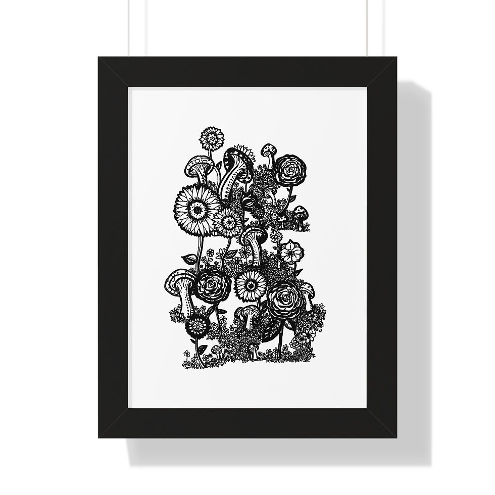 Thumbnail: Flora Framed Poster Art Print