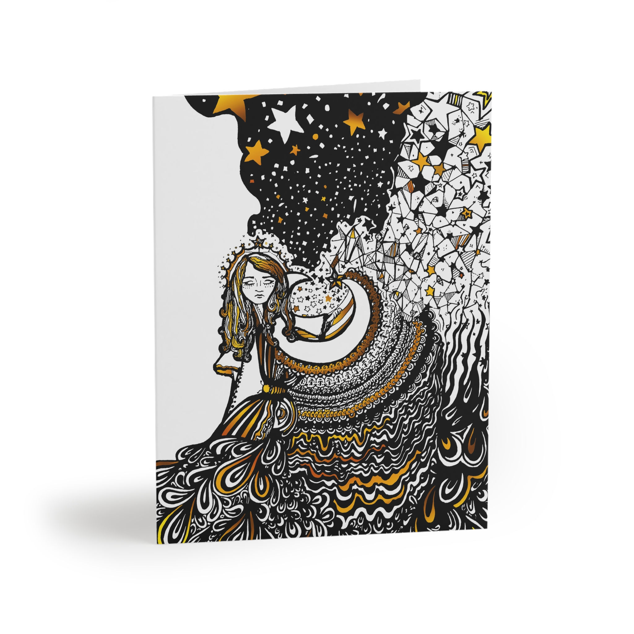 Playing the Moon Greeting cards (8, 16, and 24 pcs)