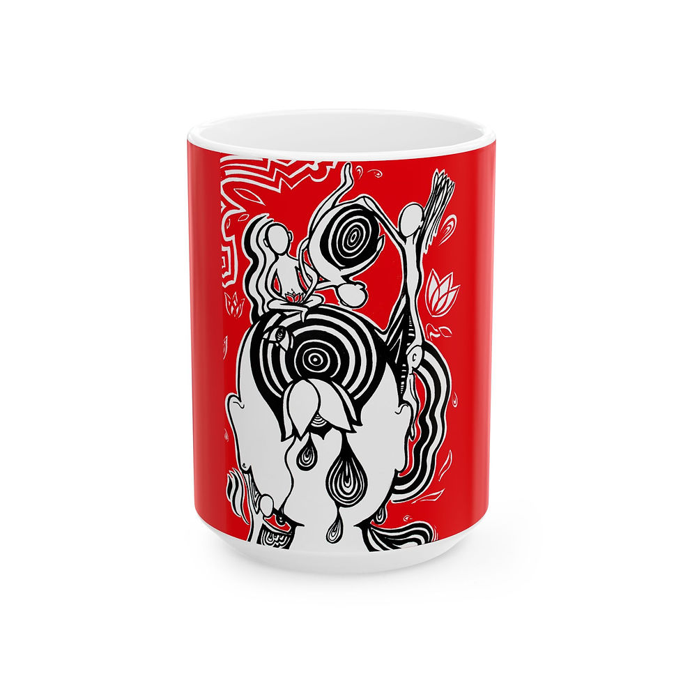 Thumbnail: Inner Peace Ceramic Mug, (11oz, 15oz)