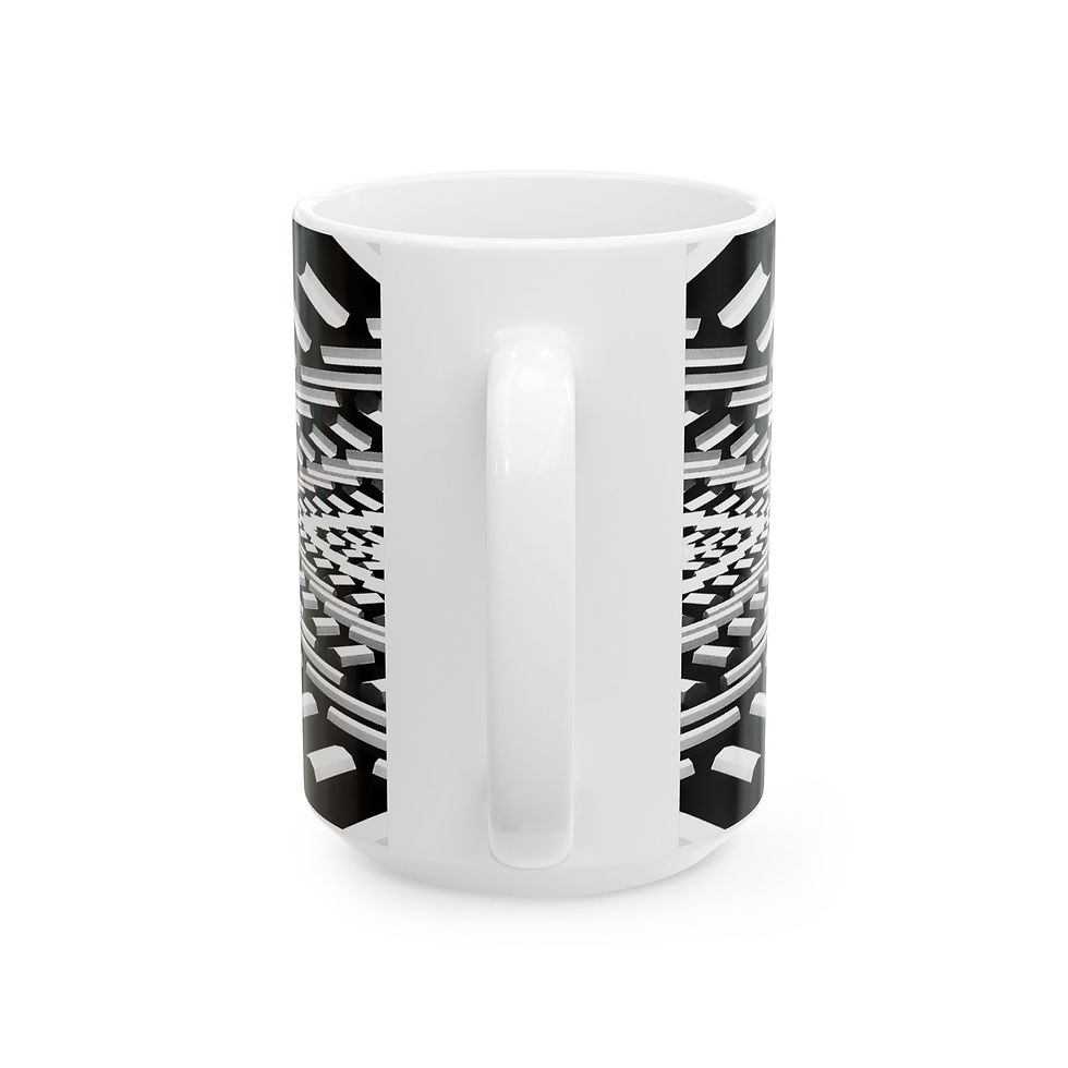Thumbnail: Hex Ceramic Mug, (11oz, 15oz)