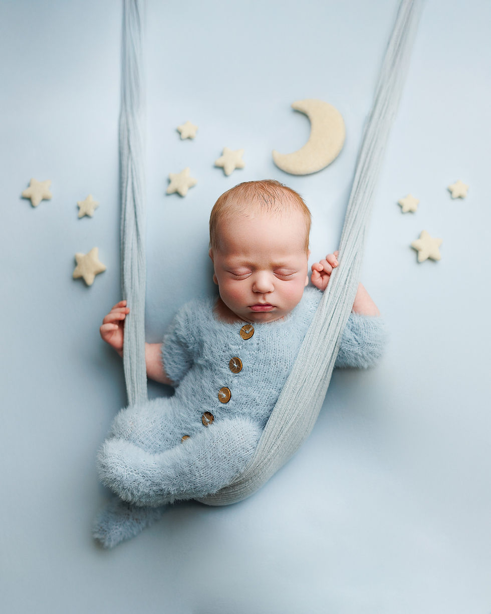 preparing your baby for newborn portrait session, newborn portrait studio near me