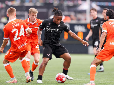 Forge FC domina con autoridad pero sufre al final: 2-1 ante Vancouver FC