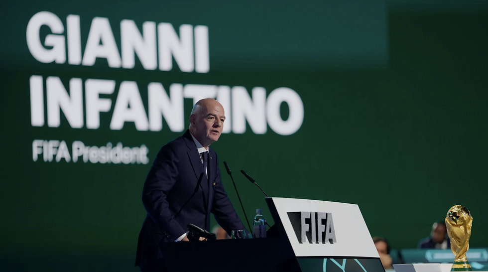 presidente de la FIFA- Gianni Infantino