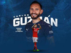 Inter Toronto FC refuerza su defensa con el mexicano Carlos Guzmán