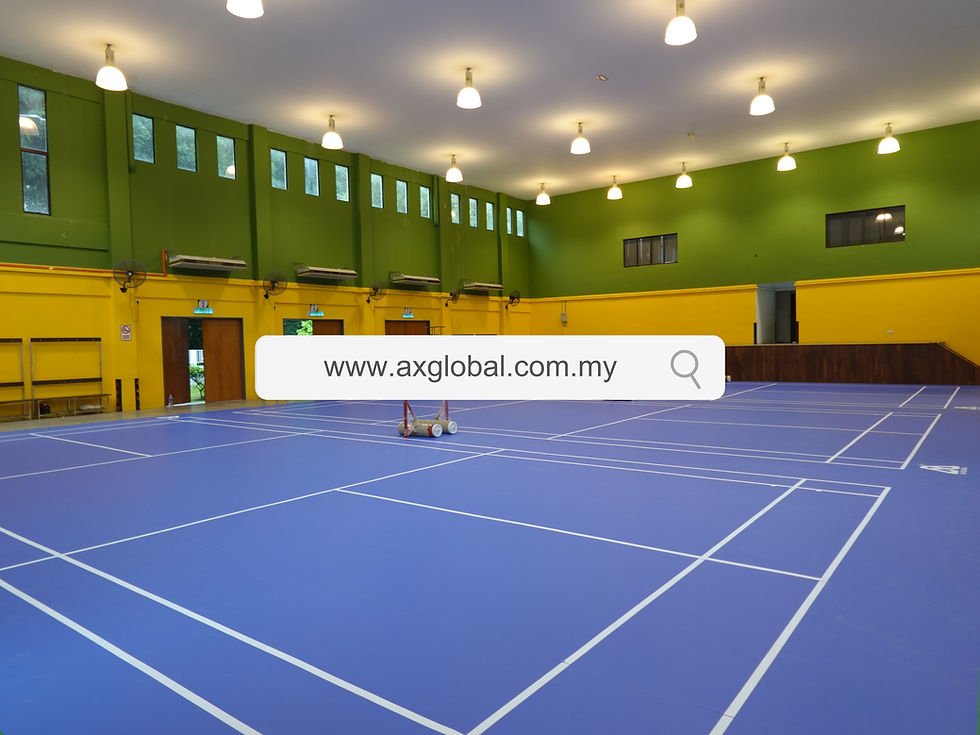 AX Badminton Court Mat