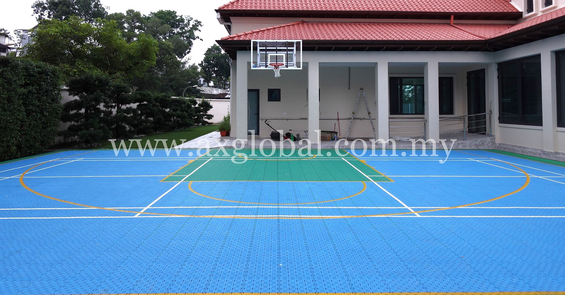 Multipurpose Court Tiles @ Mont Kiara