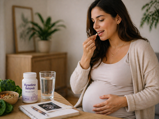 Kyselina listová v těhotenství – proč je tak důležitá a jak ji správně užívat